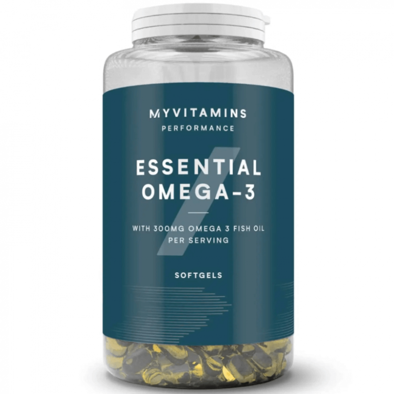 Essential Omega-3, Myprotein, 250 капсул