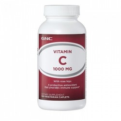 Vitamin C, Rose Hips, GNC, 1000 мг, 100 таблеток