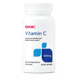 Vitamin C, Rose Hips, GNC, 500 мг, 100 таблеток