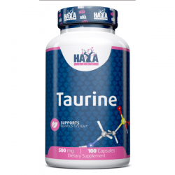 Taurine, Haya, 500 мг, 100 капсул