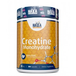 Creatine Monohydrate, Haya Labs, 500 мг, 200 капсул