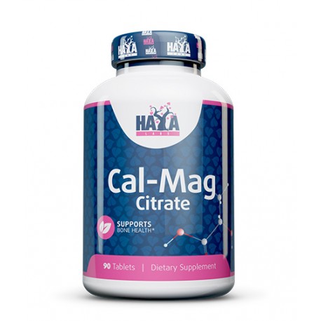 Cal-Mag Citrate, Haya Labs, 90 таблеток