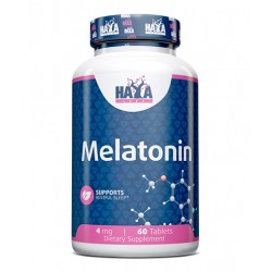 Melatonin, Haya Labs, 4 мг, 60 таблеток