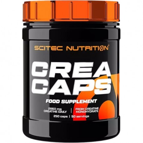 Креатин, Creatine Caps, Scitec Nutrition, 250 капсул