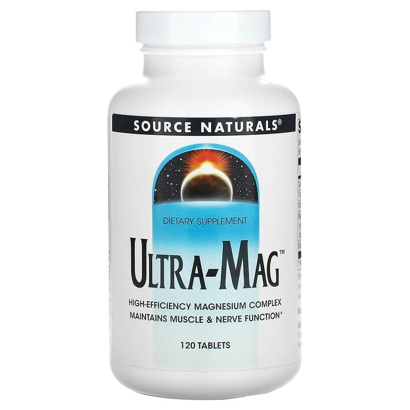 Ultra-Mag, Source Naturals, 60 таблеток