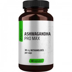 Ashwagandha Pro Max, Sporter, 60 капсул