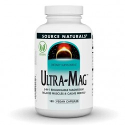 Ultra-Mag, Source Naturals, 180 вег. капсул