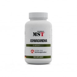 Ashwagandha, KSM-66, MST, 120 капсул