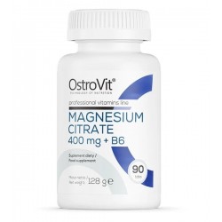 Magnesium Citrate 400 мг + B6, OstroVit, 90 таблеток