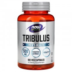 Tribulus, Now Foods, 500 мг, 100 вег. капсул