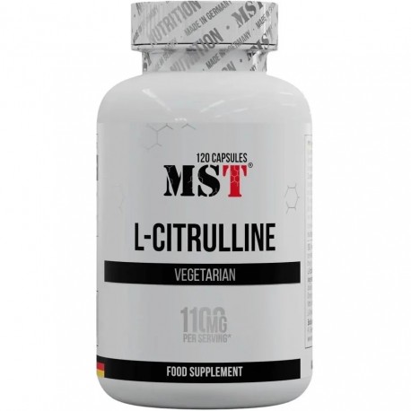 L-Citrulline, MST, 550 мг, 120 капсул