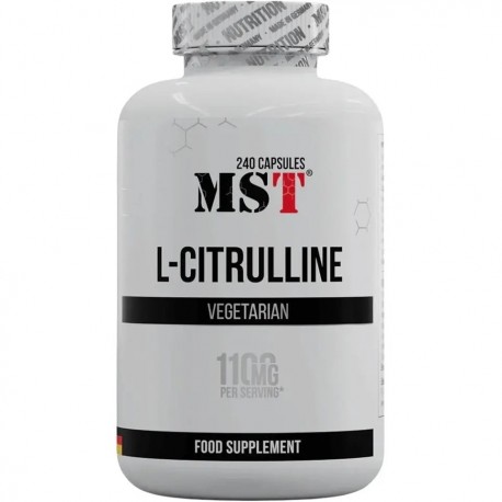 L-Citrulline, MST, 550 мг, 240 капсул