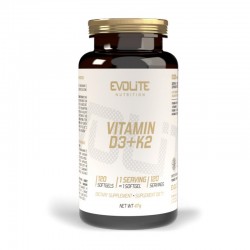 D3+K2, Evolite Nutrition, 120 капсул