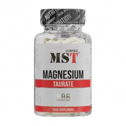 Magnesium Taurate + B6, MST, 60 капсул