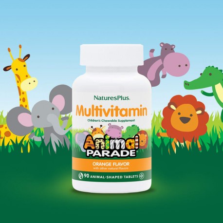 Animal Parade, Multivitamin, NaturesPlus, 90 жев. таблеток