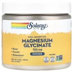 Magnesium Glycinate, Solaray, 179 г