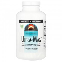 Ultra-Mag, Source Naturals, 360 вег. капсул