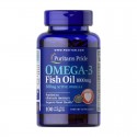 Omega-3, Fish Oil, Puritan's Pride, 1000 мг, 100 капсул