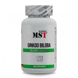Ginkgo Biloba, Mst, 120 мг, 60 капсул