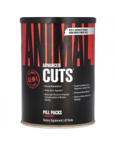 Animal Cuts, Universal Nutrition, 42 пакета