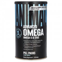 Animal Omega, Universal Nutrition, 30 пакетов
