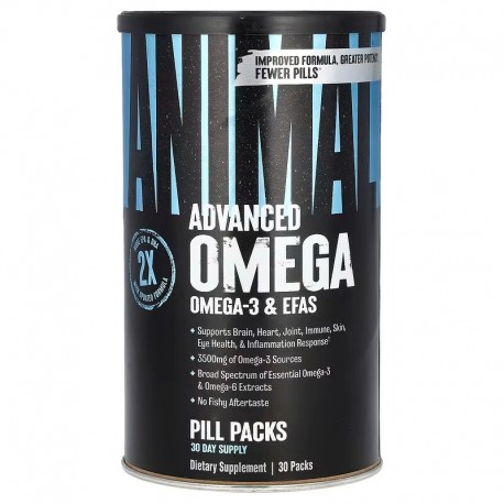 Animal Omega, Universal Nutrition, 30 пакетов