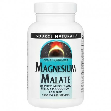 Magnesium Malate, Source Naturals, 90 таблеток