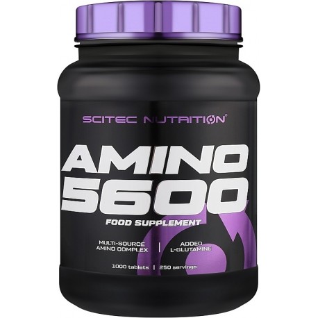 Аминокислоты, Amino 5600, Scitec Nutrition, 500 таблеток