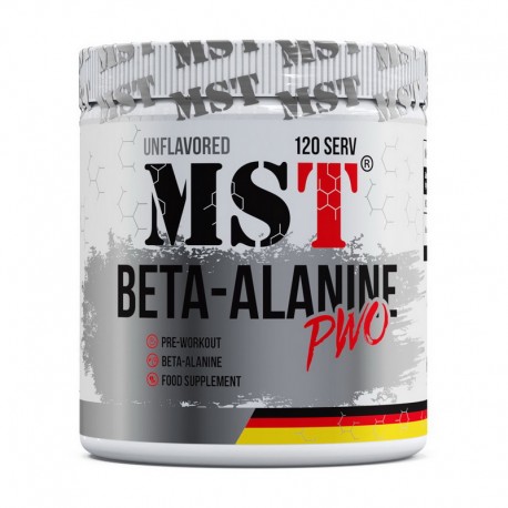 Beta-Alanine PWO, MST, 300 г