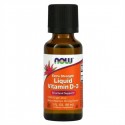 Liquid Vitamin D-3, Now Foods, 30 мл