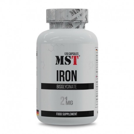 Iron Bisglycinate, MST, 21 мг, 60 капсул