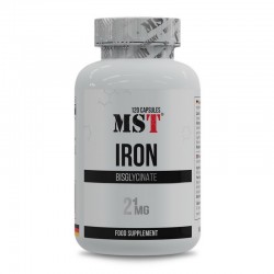 Iron Bisglycinate, MST, 21 мг, 120 капсул
