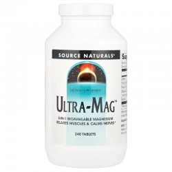Ultra-Mag, Source Naturals, 240 таблеток