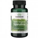 100% Organic Spirulina, Swanson, 500 мг, 180 таблеток