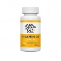 Vitamin D3, Ultravit, 2000 IU, 180 капсул