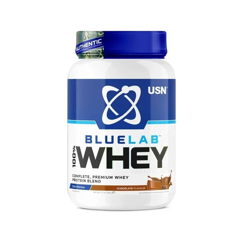 Blue Lab 100% Whey, USN, 900 г