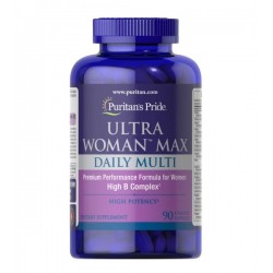 Ultra Woman Max Daily Multi, Puritans Pride, 90 капсул