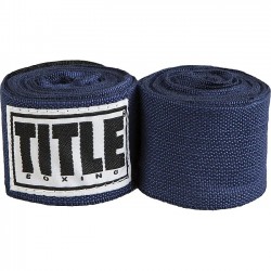 Бинты для бокса TITLE Boxing Select 180" Semi Elastic Mexican Grey (4.5м.)