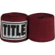 Бинты для бокса TITLE Boxing Select 180" Semi Elastic Mexican Maroon (4.5м.)