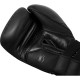 Боксерские перчатки TITLE Black Bolstered Leather Black 16 oz