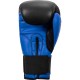 Боксерские перчатки TITLE Boxing Dynamic Strike Black/Blue 12 oz