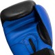 Боксерские перчатки TITLE Boxing Dynamic Strike Black/Blue 16 oz