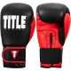Боксерские перчатки TITLE Boxing Dynamic Strike Black/Red 16 oz