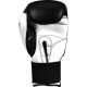 Боксерские перчатки TITLE Boxing Dynamic Strike Black/White 12 oz