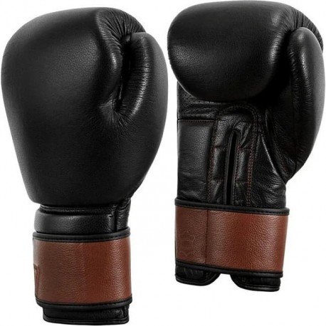 Боксерские перчатки TITLE Boxing Honorary Black M 12 oz