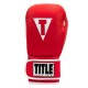 Боксерские перчатки TITLE Boxing Pro Style Leather Gloves 3.0 Red/White 12 oz