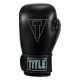 Боксерские перчатки TITLE Boxing Vegan Gloves Black 12 oz