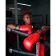 Боксерские перчатки TITLE Boxing Vegan Gloves Red/Black 12 oz