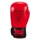 Боксерские перчатки TITLE Boxing Vegan Gloves Red/Black 16 oz