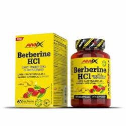 Berberine HCl with GreenTea & Dandelion, Amix, 60 капсул